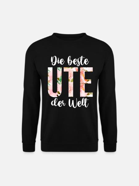 Ute - Unisex Pullover - Schwarz