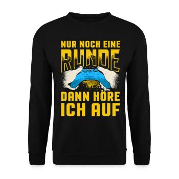 Zocker Geschenk Junge Gamer Controller Zocken - Unisex Pullover - Schwarz - Vorne - Alina (178cm) & Michal (187cm)