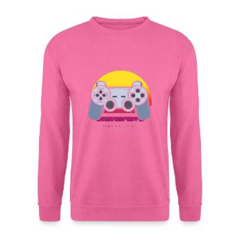 Zocken - Unisex Pullover - Pink - Vorne