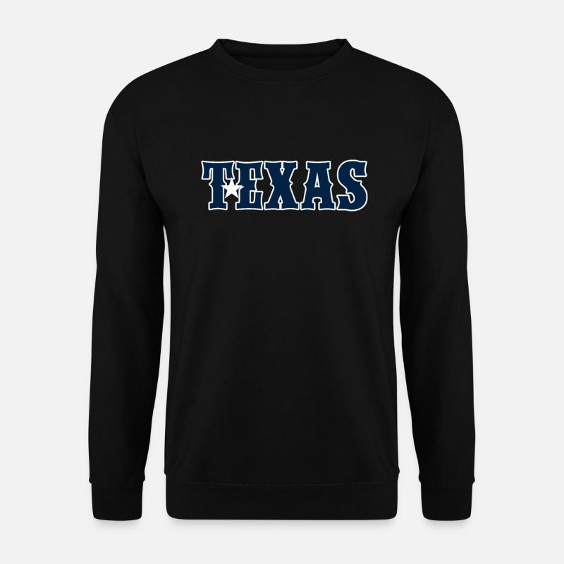 Texas - Unisex Pullover - Schwarz