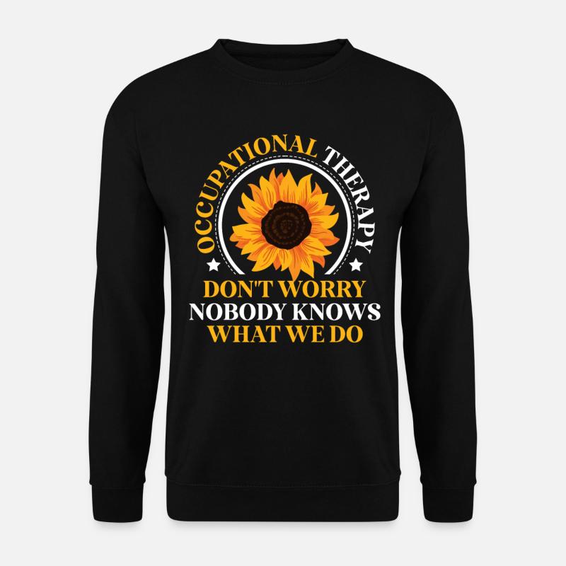 Ergotherapie Job Ergotherapeut - Unisex Pullover - Schwarz