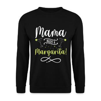 Cinco de Mayo Feiertag Eltern Fiesta Party - Unisex Pullover - Schwarz - Vorne - Alina (178cm) & Michal (187cm)