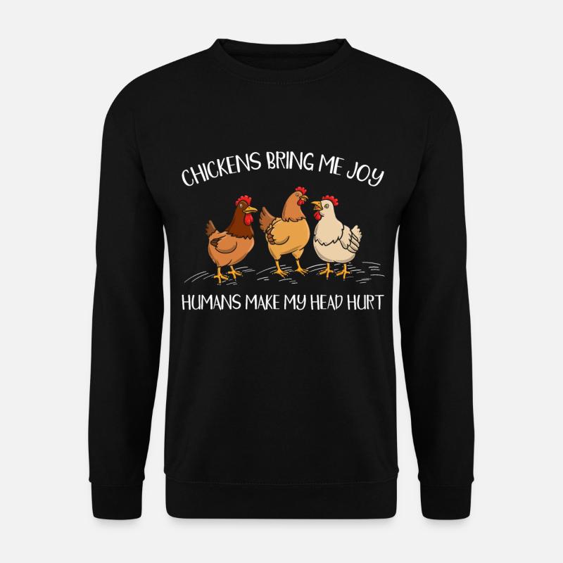 Joy make me headache - Unisex Sweatshirt - black