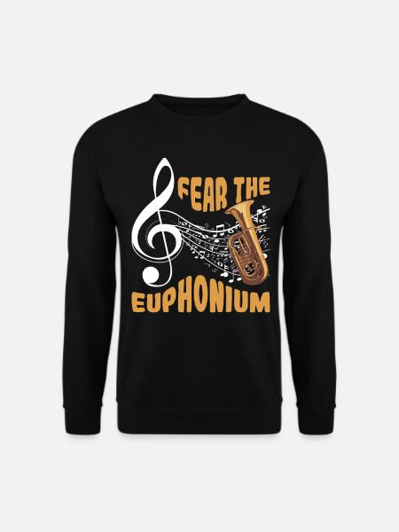Euphonium Euphonium Player Brass Euphonist - Unisex Sweatshirt - black