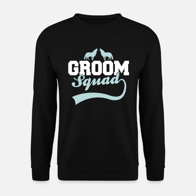 Bräutigam's Wolfsrudel - Unisex Pullover - Schwarz