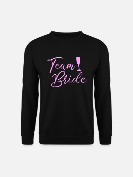 team bride Team Bride - Unisex Sweatshirt - black