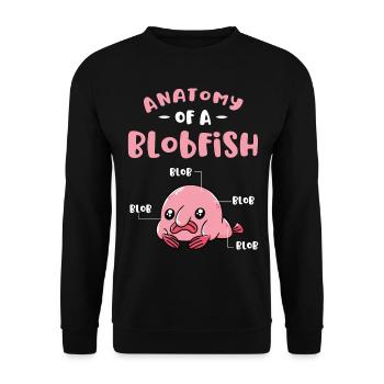 Anatomy of a - Unisex Sweatshirt - black - Front - Alina (178cm) & Michal (187cm)