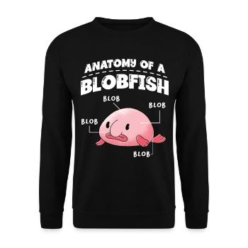 Anatomy of a - Unisex Sweatshirt - black - Front - Alina (178cm) & Michal (187cm)