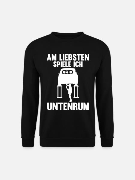 Auto Mechaniker KFZ Mechatroniker Tuner Schrauber - Unisex Pullover - Schwarz