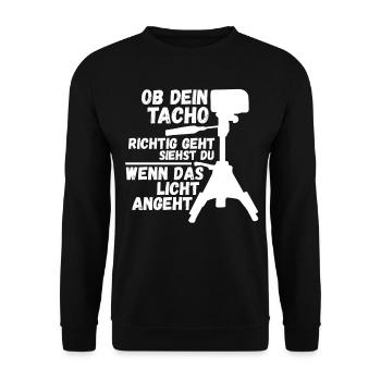 Auto Mechaniker KFZ Mechatroniker Tuner Schrauber - Unisex Pullover - Schwarz - Vorne - Alina (178cm) & Michal (187cm)
