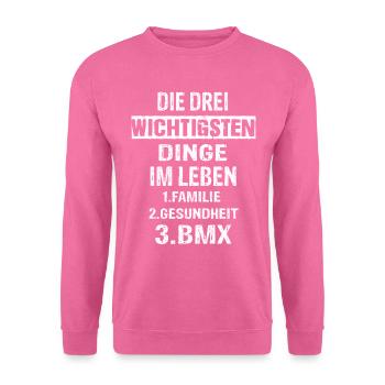 Bmx - Unisex Pullover - Pink - Vorne