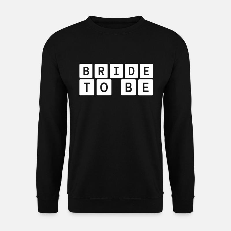 Bridal Wedding Party - Unisex Sweatshirt - black