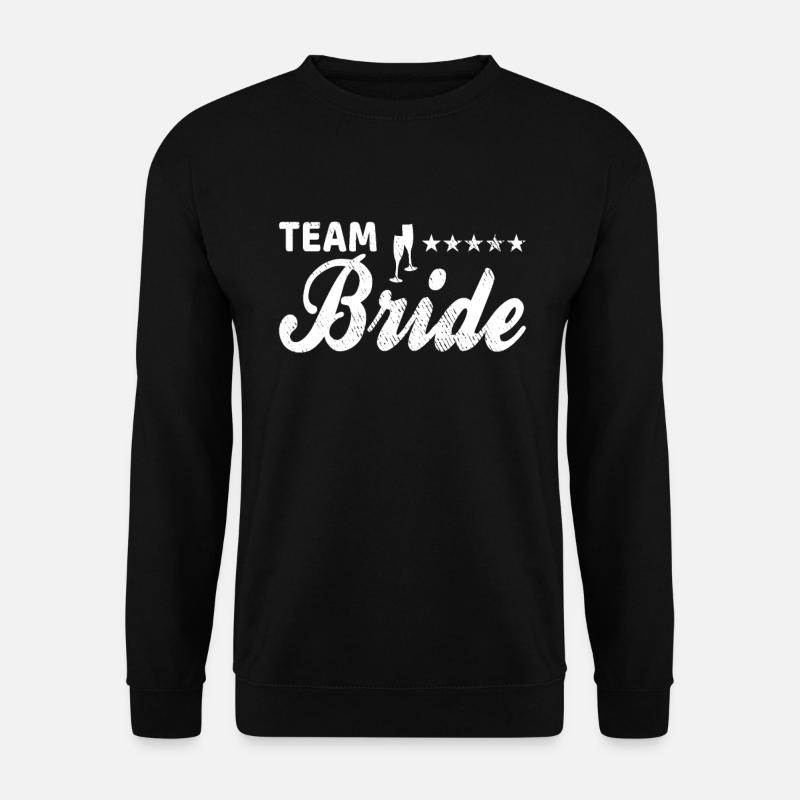 team bride Team Bride - Unisex Sweatshirt - black