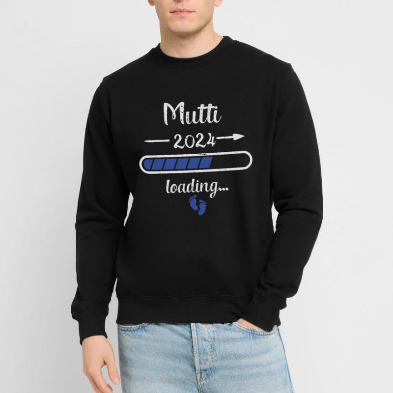 Mutti 2024 Loading Schwangerschaft Mutter Mutter Unisex Pullover