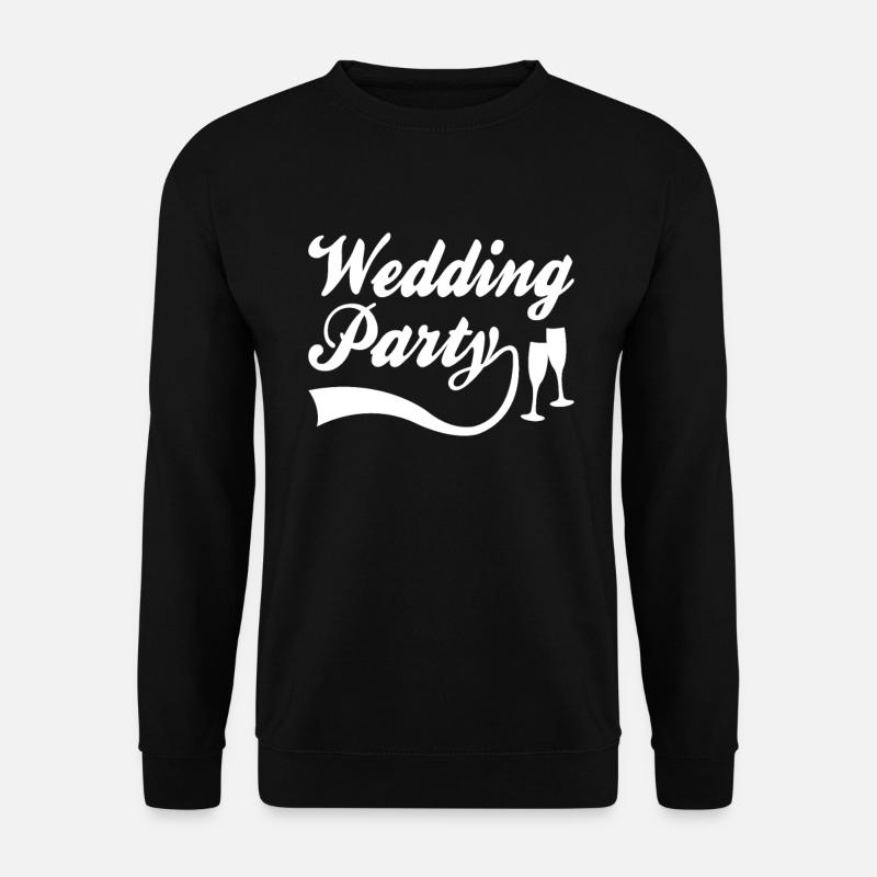 Hochzeitsfeier - Unisex Pullover - Schwarz