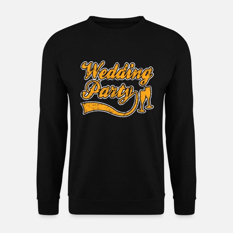 Wedding party - Unisex Sweatshirt - black