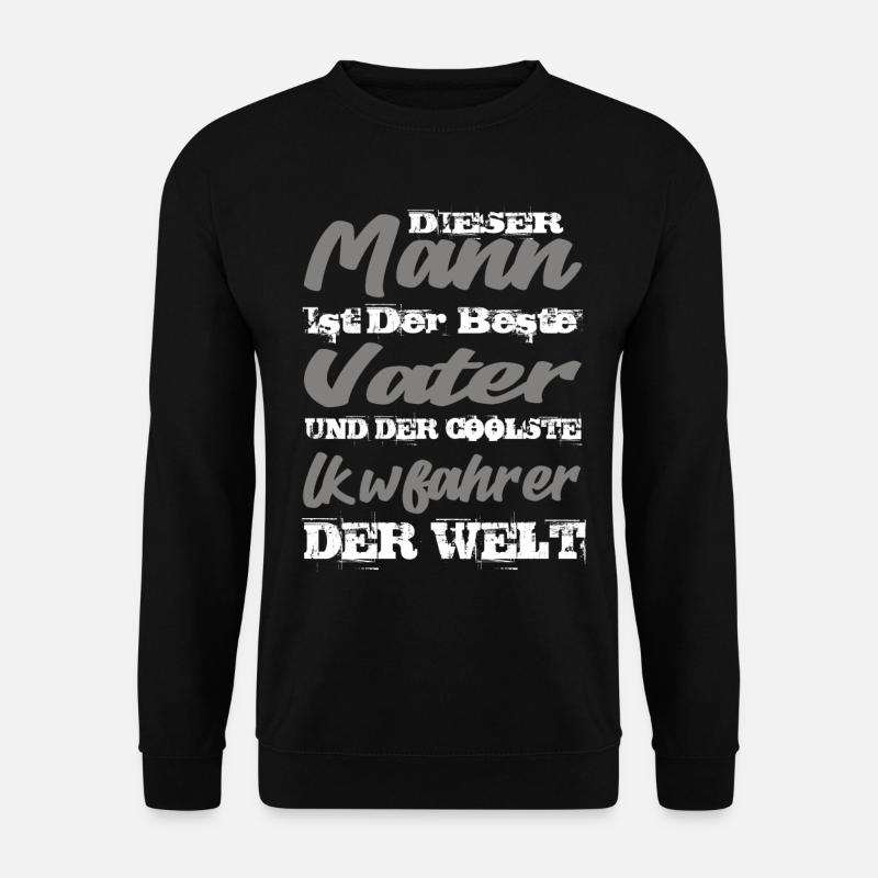 Lkwfahrer - Unisex Pullover - Schwarz