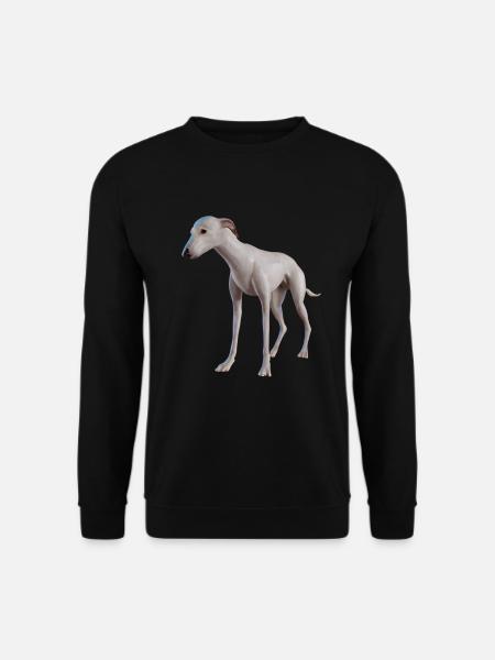 Greyhound Dog - Unisex Sweatshirt - black