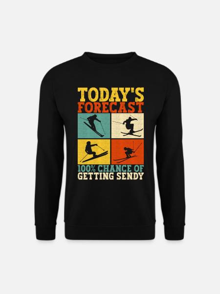 Skiers - Unisex Sweatshirt - black