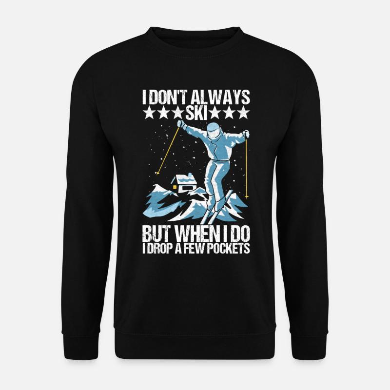 Skiers - Unisex Sweatshirt - black