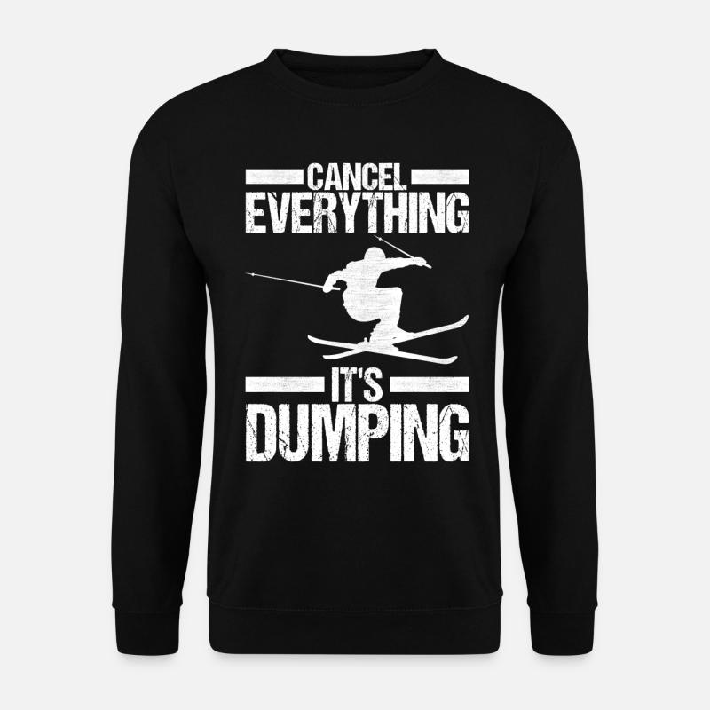 Skiers - Unisex Sweatshirt - black