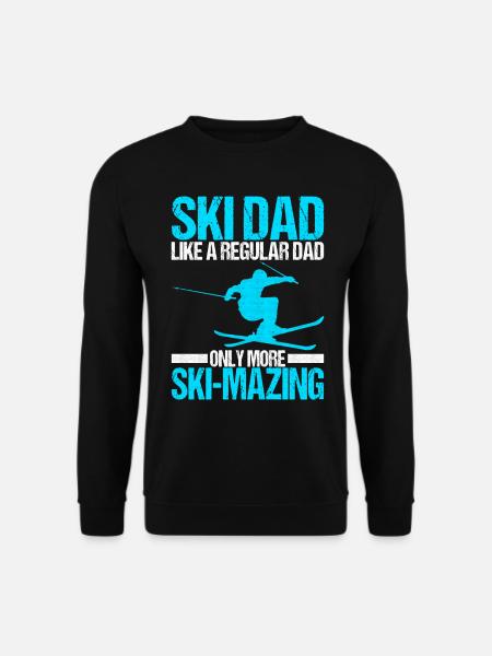 Skiers - Unisex Sweatshirt - black