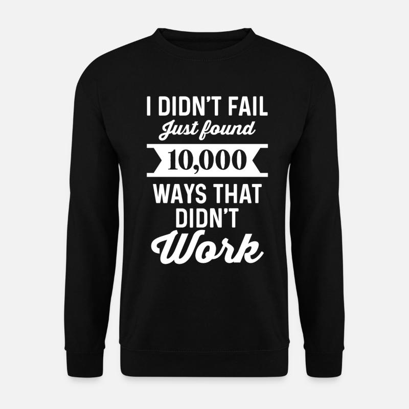 Unternehmer Unternehmen Unternehmertum - Unisex Pullover - Schwarz