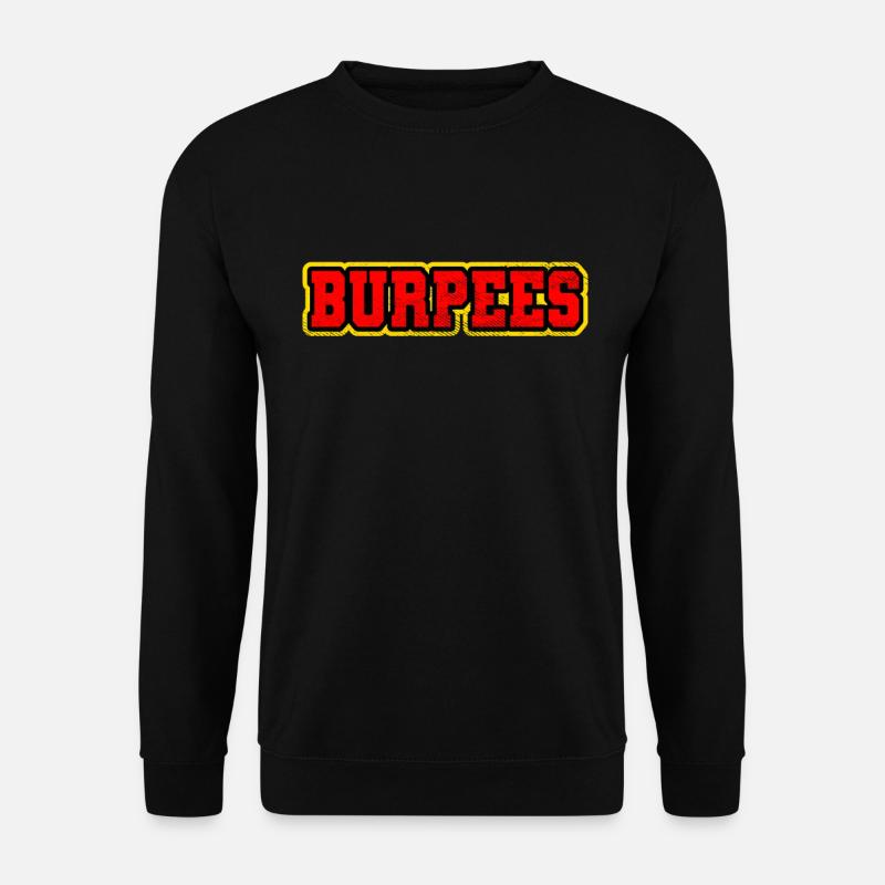 Burpees - Unisex Sweatshirt - black