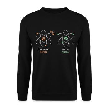 Physical Science Energy - Unisex Sweatshirt - black - Front - Alina (178cm) & Michal (187cm)