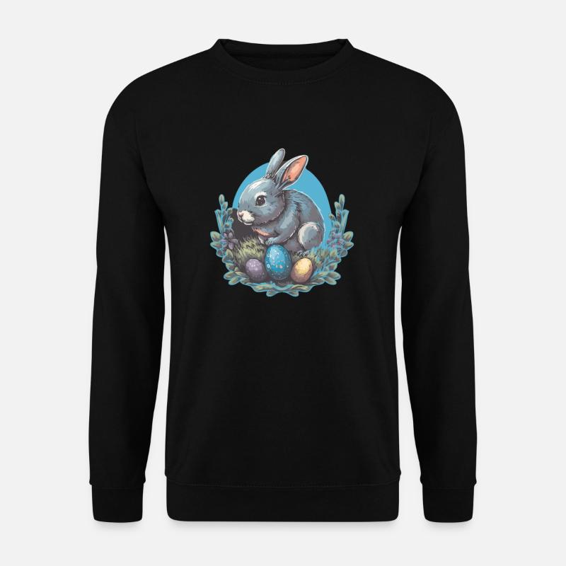 Easter Bunny - Unisex Sweatshirt - black