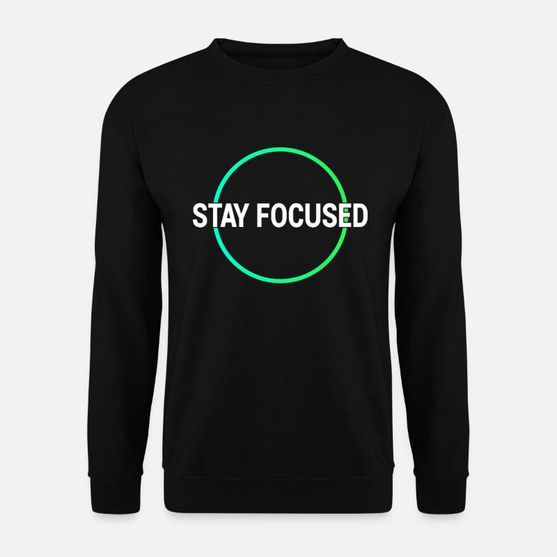 Focus Learning Shirt - Unisex Sweatshirt - black