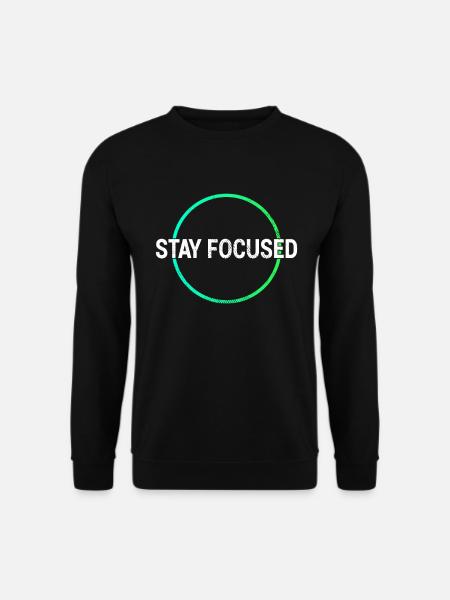 Focus Learning Shirt - Unisex Sweatshirt - black