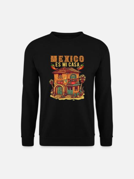 Mexiko Strandurlaub am Meer Design Strandmotiv - Unisex Pullover - Schwarz