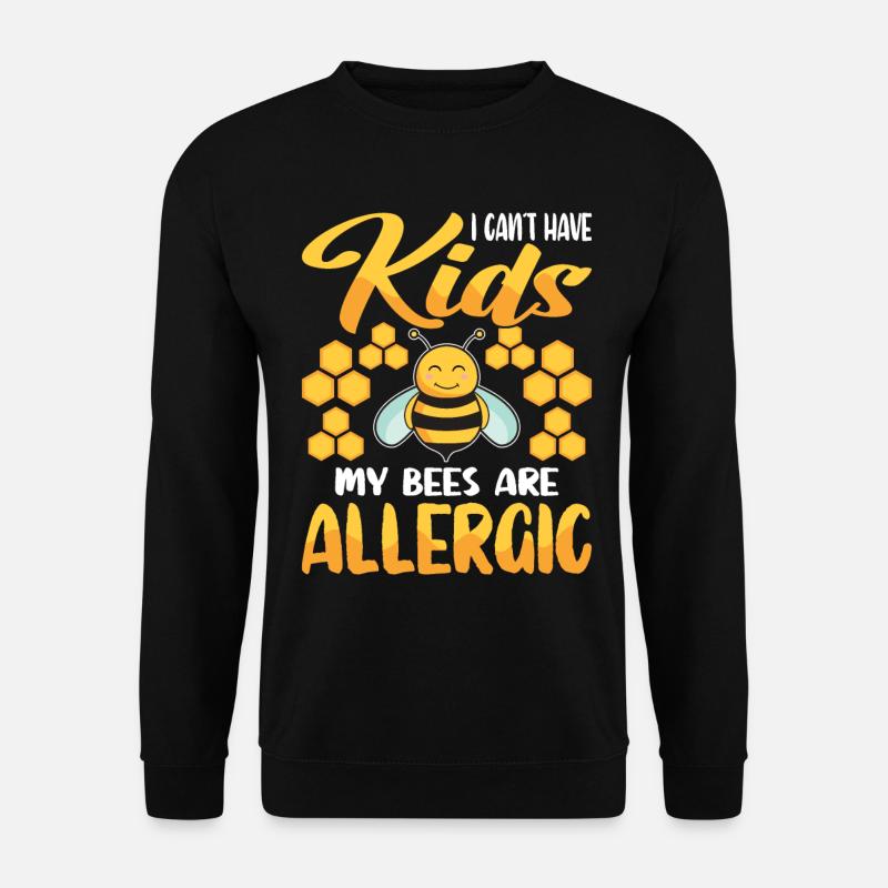 Beekeepers Bees Honey bees Beekeeping - Unisex Sweatshirt - black