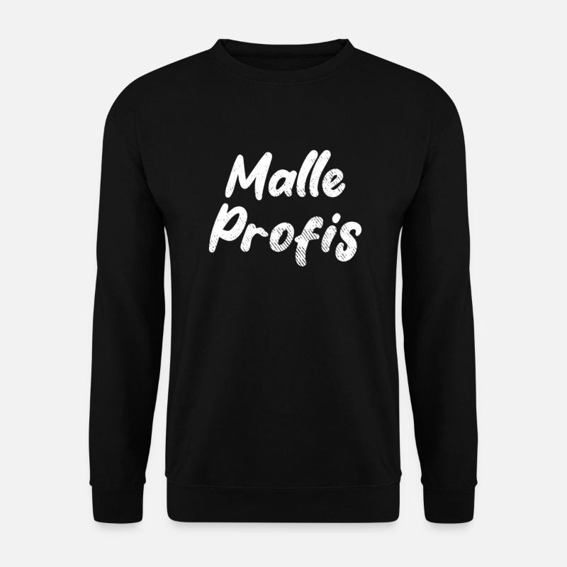 Mallorca Malle Profis - Unisex Pullover - Schwarz