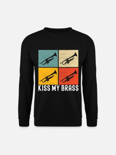 Trumpet trumpet player - Unisex Sweatshirt - black