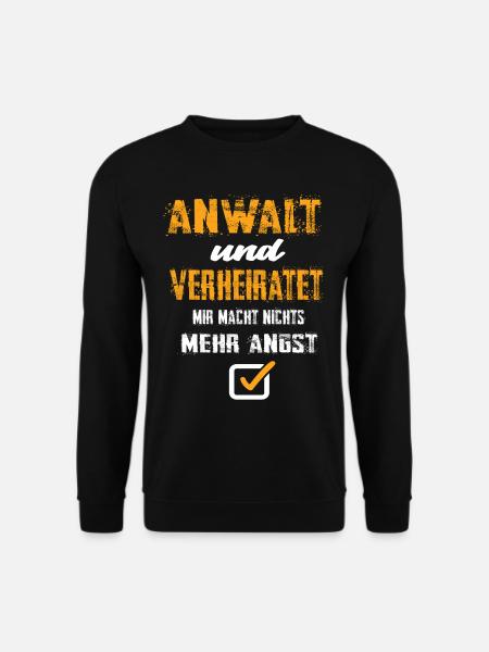 Anwalt - Unisex Pullover - Schwarz