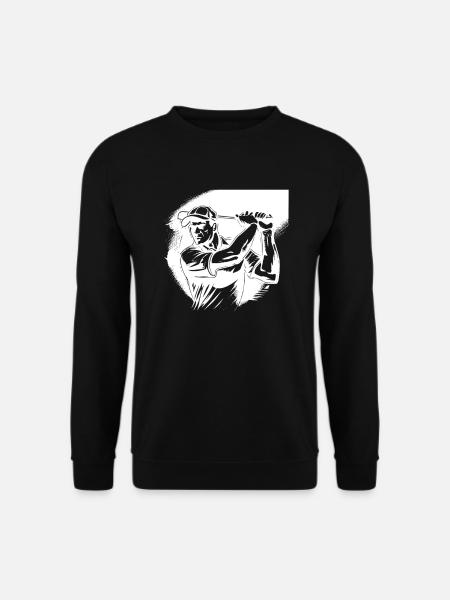 Golfeurs de golf - Sweat-shirt Unisexe - noir