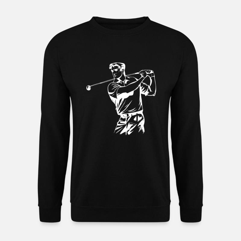Golfeurs de golf - Sweat-shirt Unisexe - noir