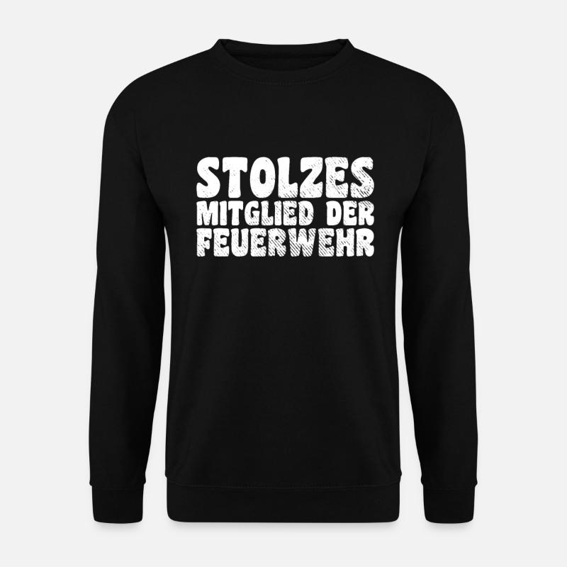 Mitglied der Feuerwehr - Unisex Pullover - Schwarz