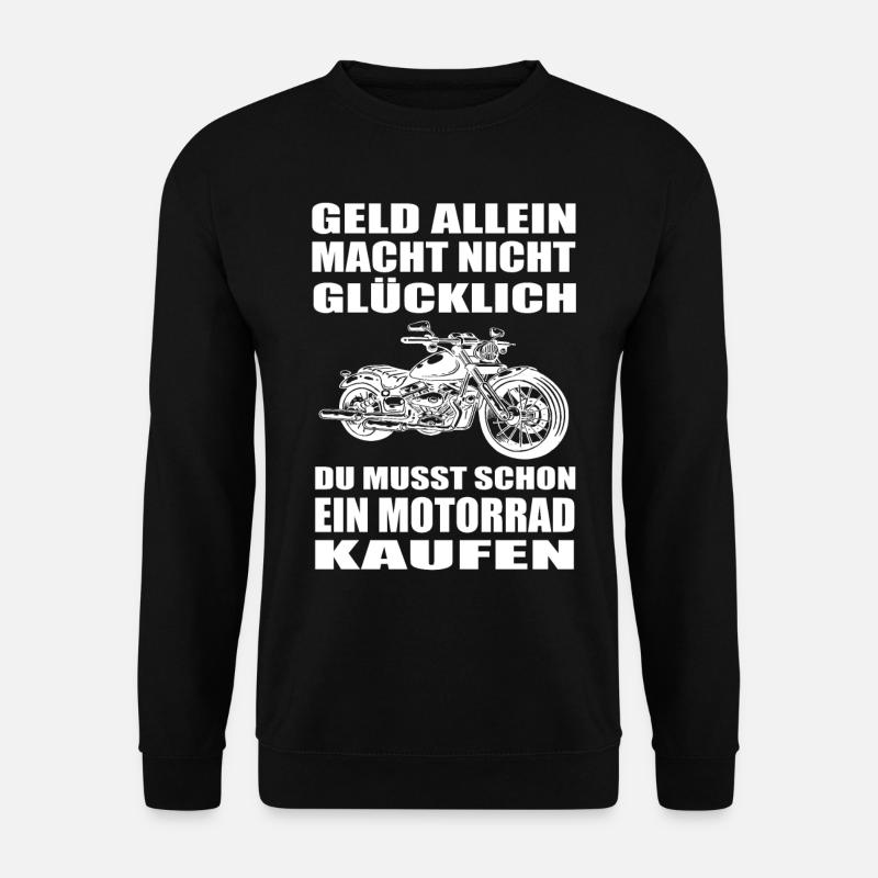 Motorrad - Unisex Pullover - Schwarz