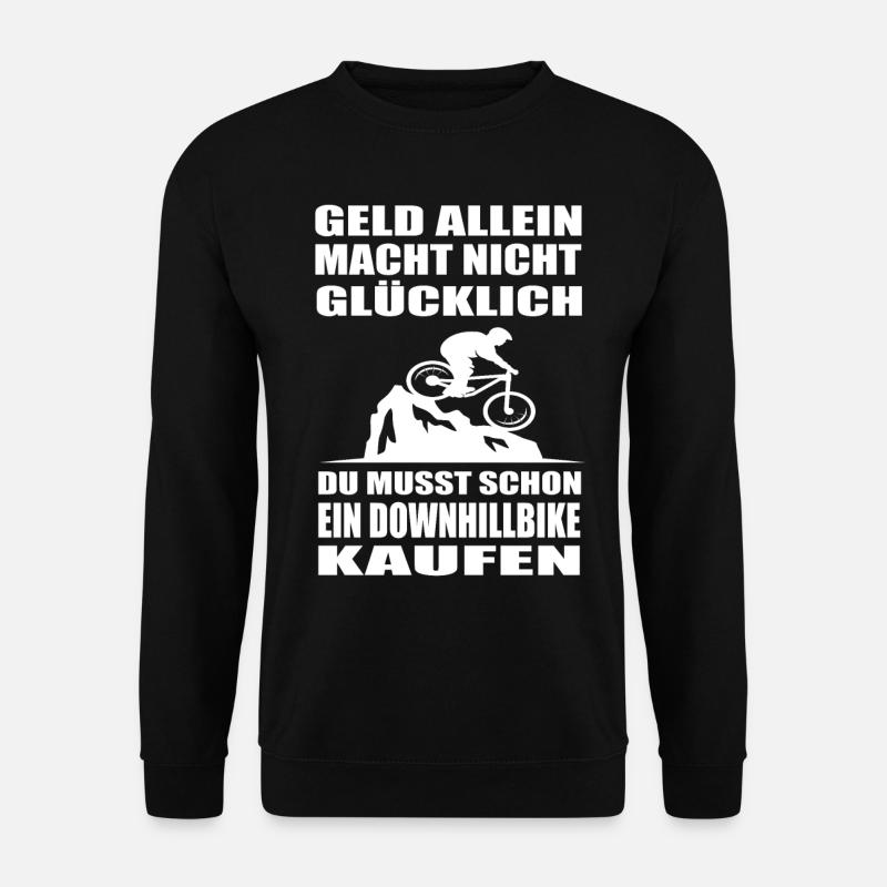 Downhill - Unisex Pullover - Schwarz