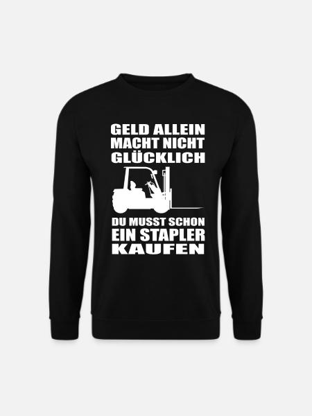 Stapler - Unisex Pullover - Schwarz
