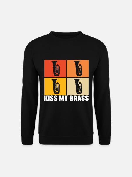 Tuba tuba player - Unisex Sweatshirt - black