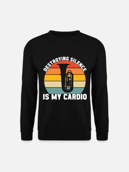 Tuba tuba player - Unisex Sweatshirt - black
