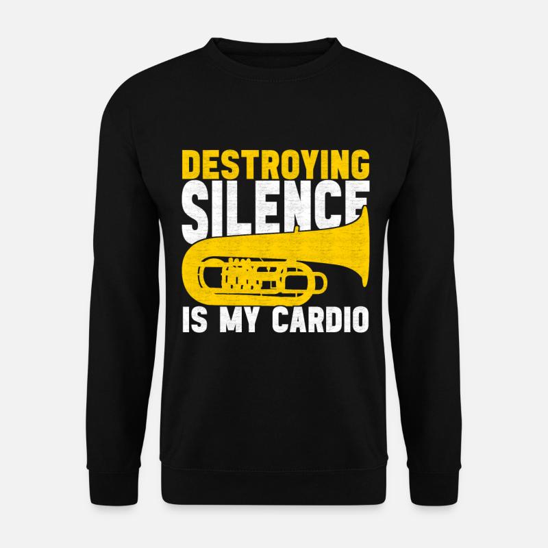 Tuba tuba player - Unisex Sweatshirt - black