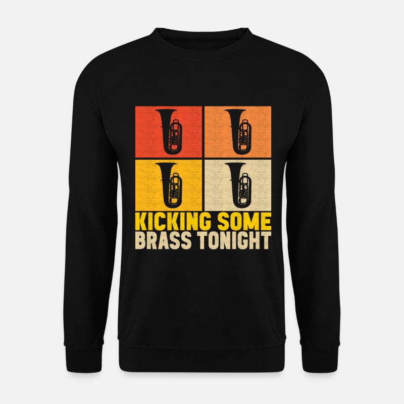 Tuba tuba player - Unisex Sweatshirt - black