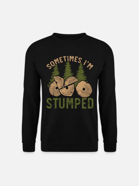 Manchmal bin ich ratlos Arboriculture Arborist - Unisex Pullover - Schwarz