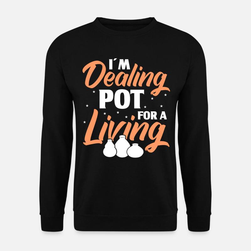 Töpfern Töpfer Töpferei Pottery - Unisex Sweatshirt - black