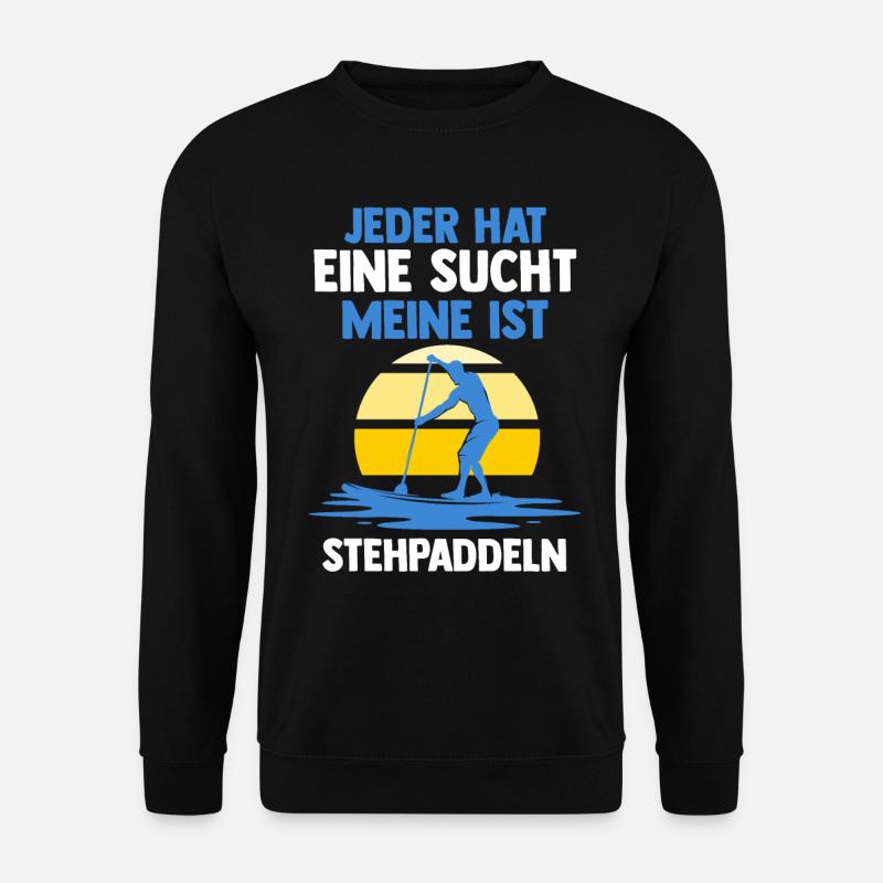 Stand Up Paddeling - Unisex Pullover - Schwarz